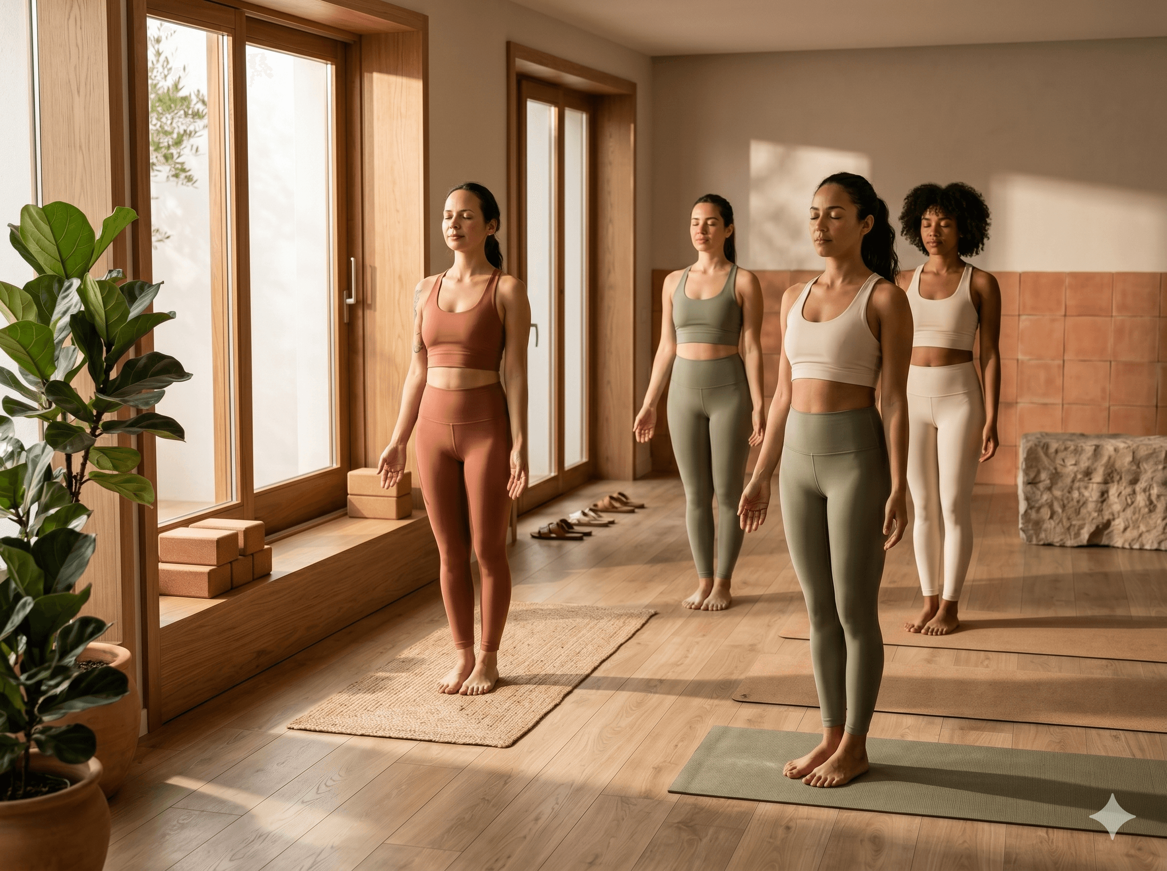 Práctica de yoga